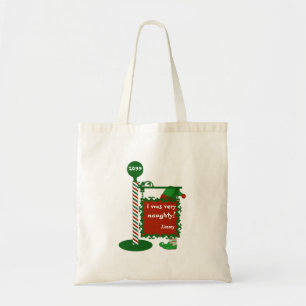 Bolsa Tote "Eu era muito ingênuo" ou "bom" Papai noel Bud de