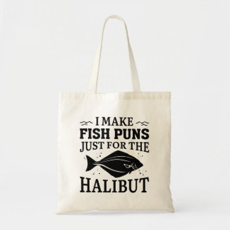 Bolsa Tote Eu Faço Peixes Apenas Para O Halibut