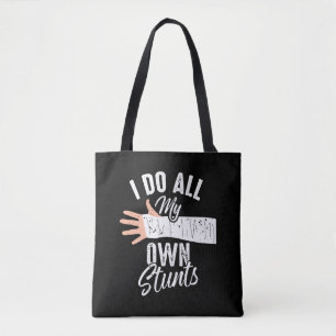 Bolsa Tote Eu Faço Todas As Minhas Próprias Pedras Quebrada