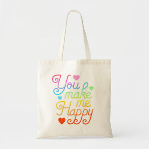 Bolsa Tote Eu Feliz