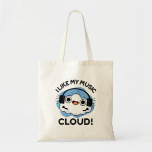 Bolsa Tote Eu Gosto Do Meu Pun De Tempo Em Nuvem