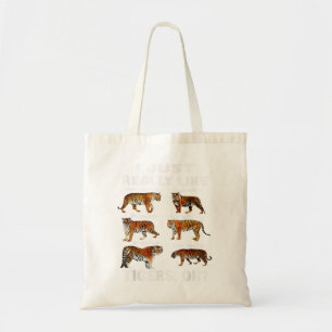 Bolsa Tote Eu Gosto Muito De Tigres, Zoo, Crianças De Animais
