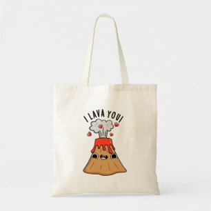 Bolsa Tote Eu Lava Seu Funny Volcano Pun