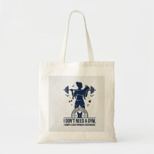 Bolsa Tote Eu Levo Meu Frenchie Design Divertido de Treino de