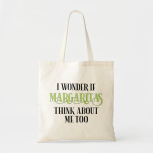 Bolsa Tote Eu Me Pergunto Se Margaritas Pensará Em Mim Tamb