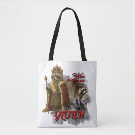 Bolsa Tote Eu Me Recuso A Tolerar Sacola de meme engraçado de