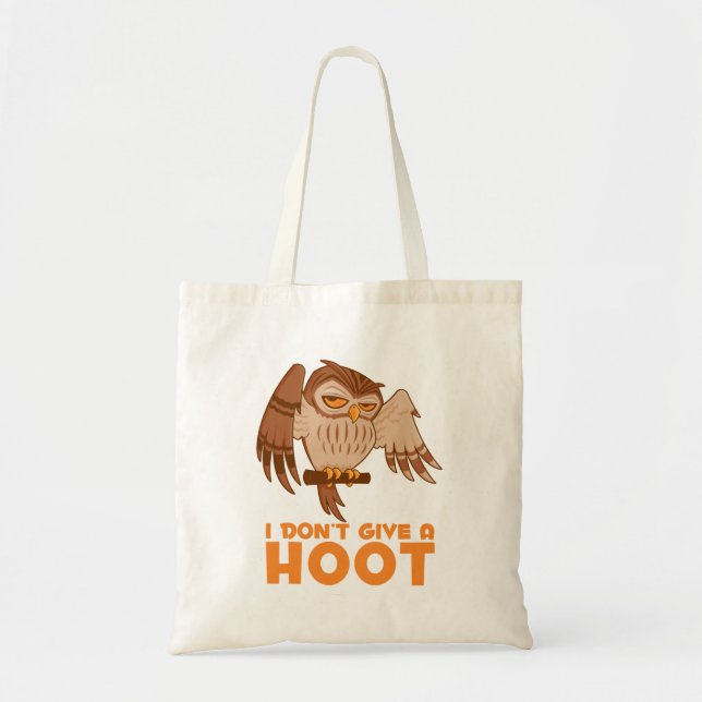 Bolsa Tote Eu não dou uma coruja (Frente)