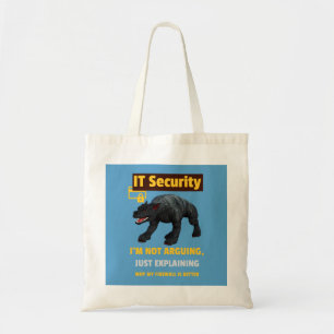 Bolsa Tote Eu não estou discutindo, apenas explicando TI engr