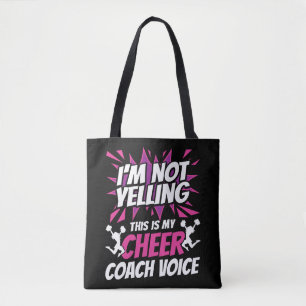 Bolsa Tote Eu não estou gritando que esta é minha voz animada