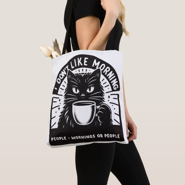 Bolsa Tote Eu não gosto da manhã (Close Up)