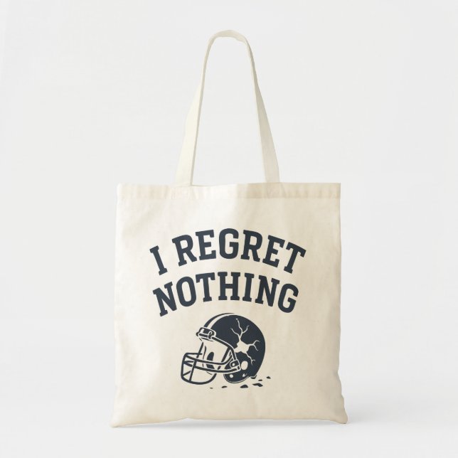 Bolsa Tote Eu não lamento nada (Frente)