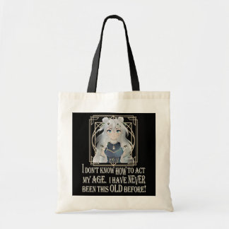 Bolsa Tote Eu não sei como agir minha garota de anime bonitin