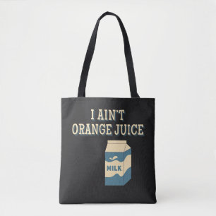 Bolsa Tote Eu não sou suco laranja