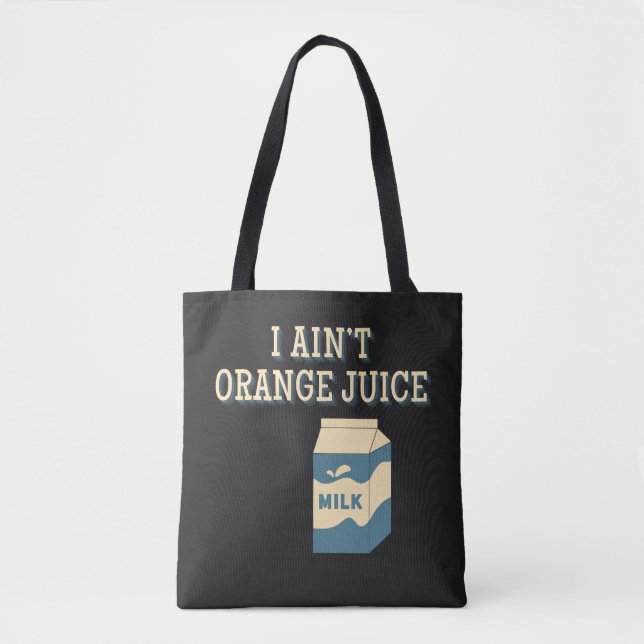Bolsa Tote Eu não sou suco laranja (Frente)