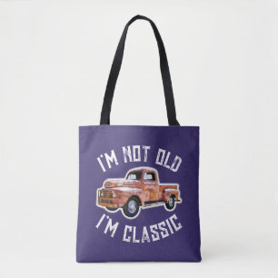 Bolsa Tote Eu não sou velho, sou clássico do caminhão