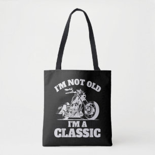 Bolsa Tote Eu não sou velho sou um clássico - Dia de os pais