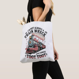 Bolsa Tote Eu Nem Sempre Sou Um Desastre Total Brincadeira To