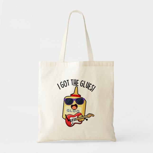 Bolsa Tote Eu Peguei As Cola Punheta Engraçada De Blues  (Frente)