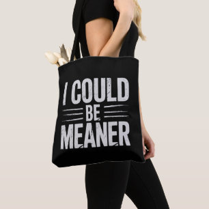 Bolsa Tote Eu Poderia Ser Mais Mau Retro Vintage
