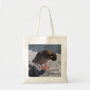 Bolsa Tote Eu preciso uma sacola do Pedicure