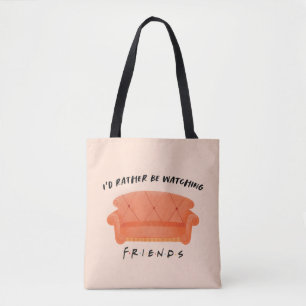Bolsa Tote Eu Preferencialmente assistindo amigos™