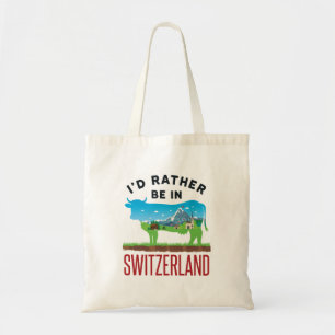 Bolsa Tote Eu Preferencialmente estar na Suiça dos Alpes su
