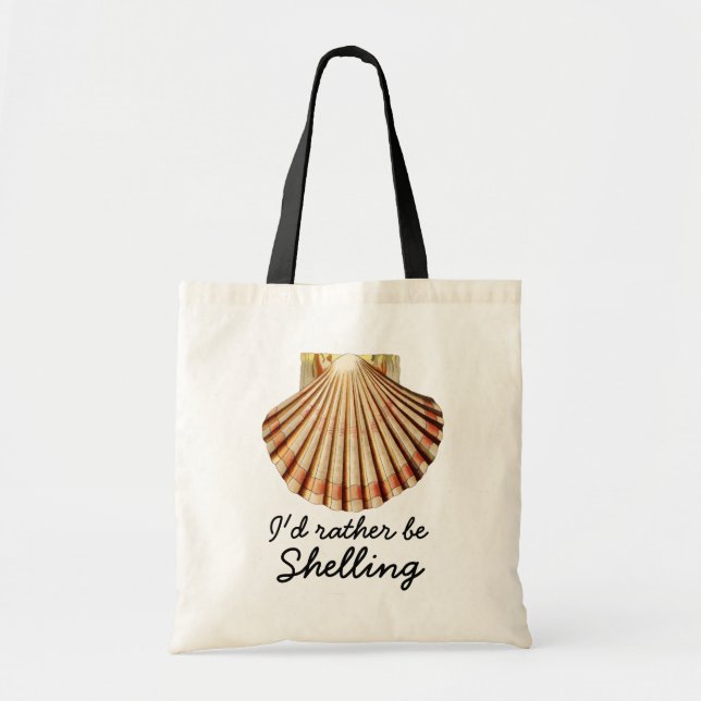 Bolsa Tote Eu Preferencialmente Estaria Shelling Beach (Frente)