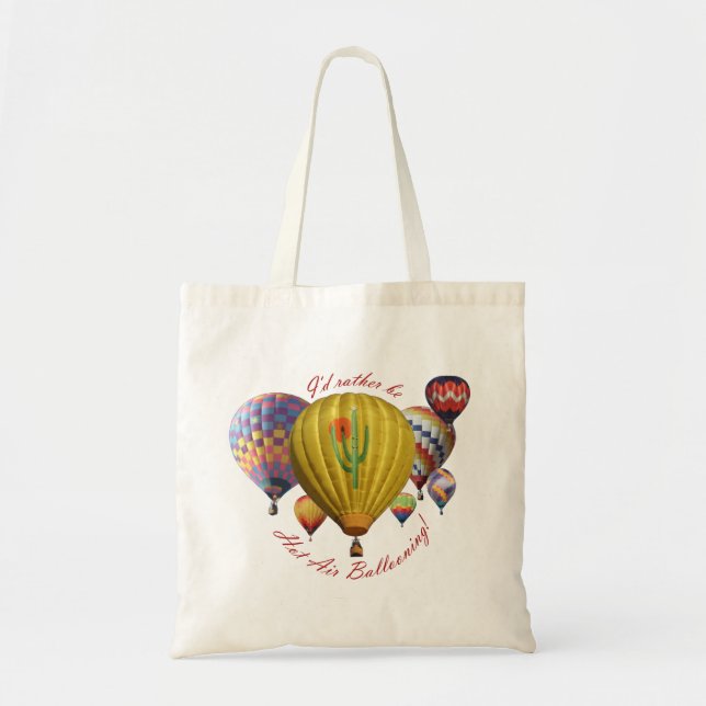 Bolsa Tote Eu preferencialmente seria saco Ballooning do ar (Frente)