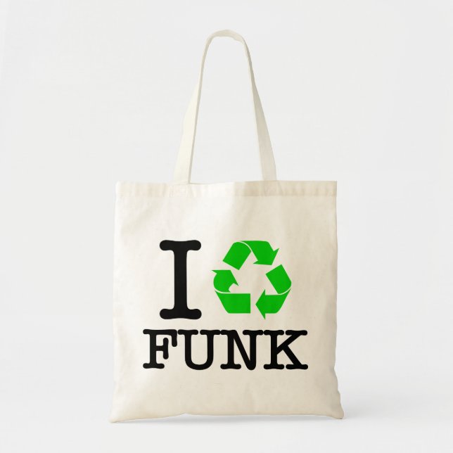 Bolsa Tote Eu Reciclar Funk (Frente)