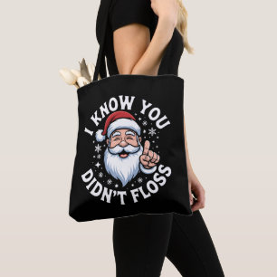 Bolsa Tote Eu Sei Que Você Não Usou Fio Dental Natal Dentista