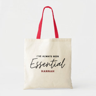 Bolsa Tote Eu sempre fui uma tipografia moderna essencial