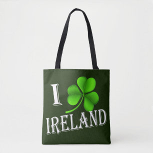 Bolsa Tote Eu Shamrock Ireland Wstcn
