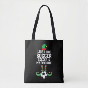 Bolsa Tote Eu Só Gosto De Futebol - Futebol Engraçado