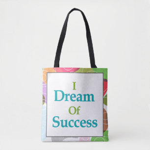 Bolsa Tote Eu sonho do sucesso