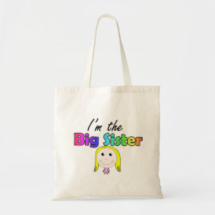 Bolsa Tote Eu sou a irmã mais velha