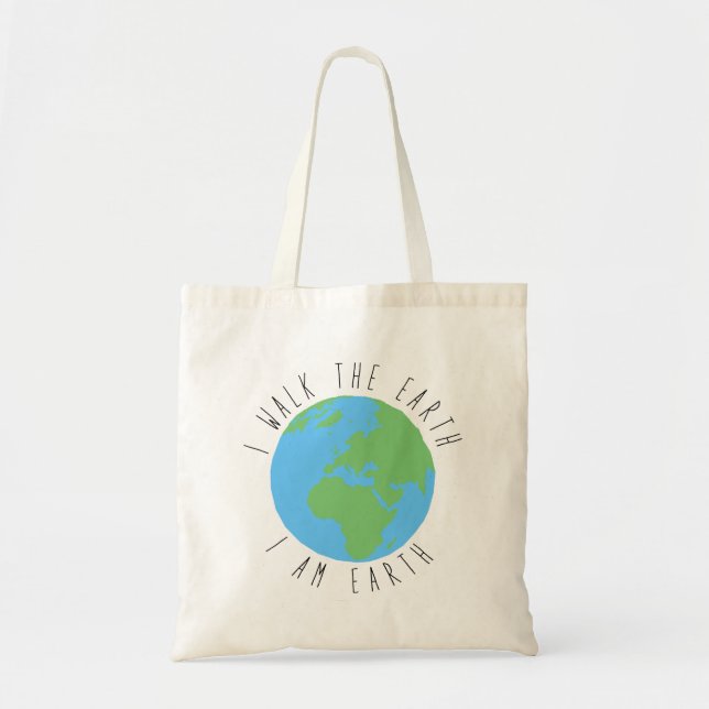Bolsa Tote Eu sou a Terra (Frente)