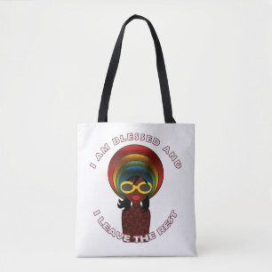 Bolsa Tote Eu sou abençoado