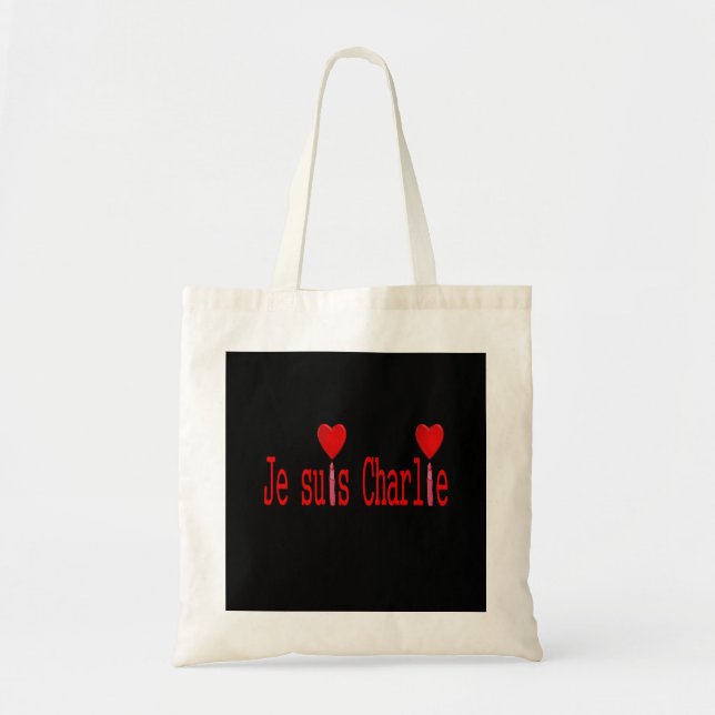 Bolsa Tote Eu sou Charlie (Frente)