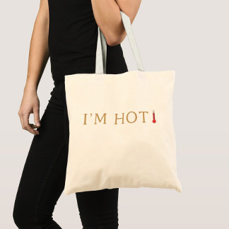Bolsa Tote Eu sou "Hot Cote", "Menopause Humor", "Hot Flashes