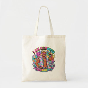 Bolsa Tote Eu Sou Kenough Meu Trabalho É Só Praia - Pastel Re