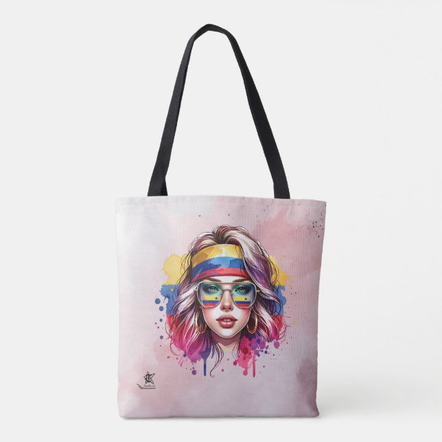 BOLSA TOTE EU SOU, O QUE EU SOU!! ESTIMADO POR TRREAL (Verso)