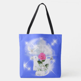 Bolsa Tote Eu Sou O Saco Azul De Ressurreição