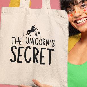 Bolsa Tote Eu sou o Segredo Inspirador Excêntrico do Unicórni