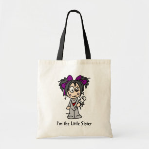 Bolsa Tote Eu sou o totebag da irmã mais nova