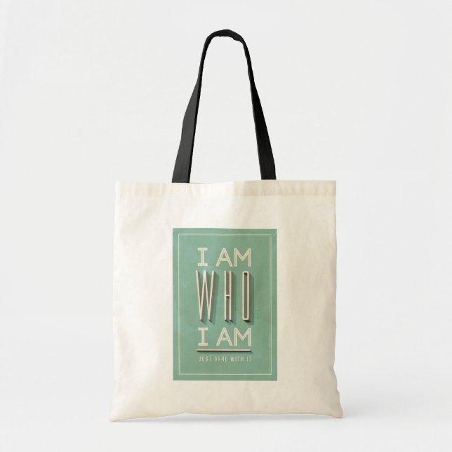 Bolsa Tote Eu sou quem eu sou (Frente)