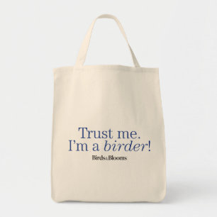 Bolsa Tote Eu sou um Birder