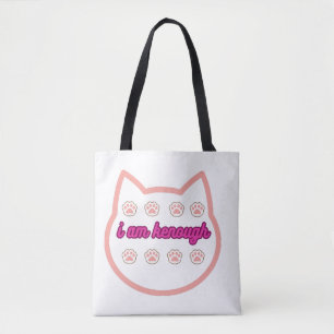 Bolsa Tote Eu sou um gato picado