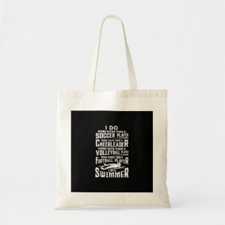 Bolsa Tote Eu Sou Um Nadador Engraçado Nadando Piscina Nadado