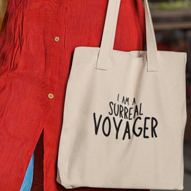 Bolsa Tote Eu sou um Viagem do Surreal Voyager Adventure Expl (Shop now and  join the league of surreal voyagers!)