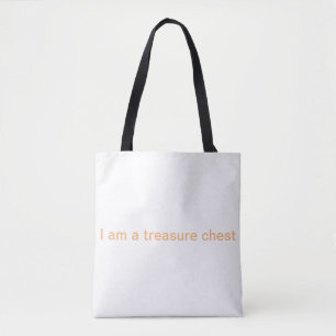 Bolsa Tote Eu sou uma arca do tesouro